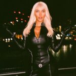 Maya Jama Instagram - Another year another amazing night ❤️👻 love to everyone who came and made such an effort with their costumes! All the incredible djs and @dela.studio killed it ❤️ had the best time. Thanks to @gordonsginuk for the loveellly drinks. #AD #pleasedrinkresponsibly #over18sonly For the facts visit drinkaware.co.uk