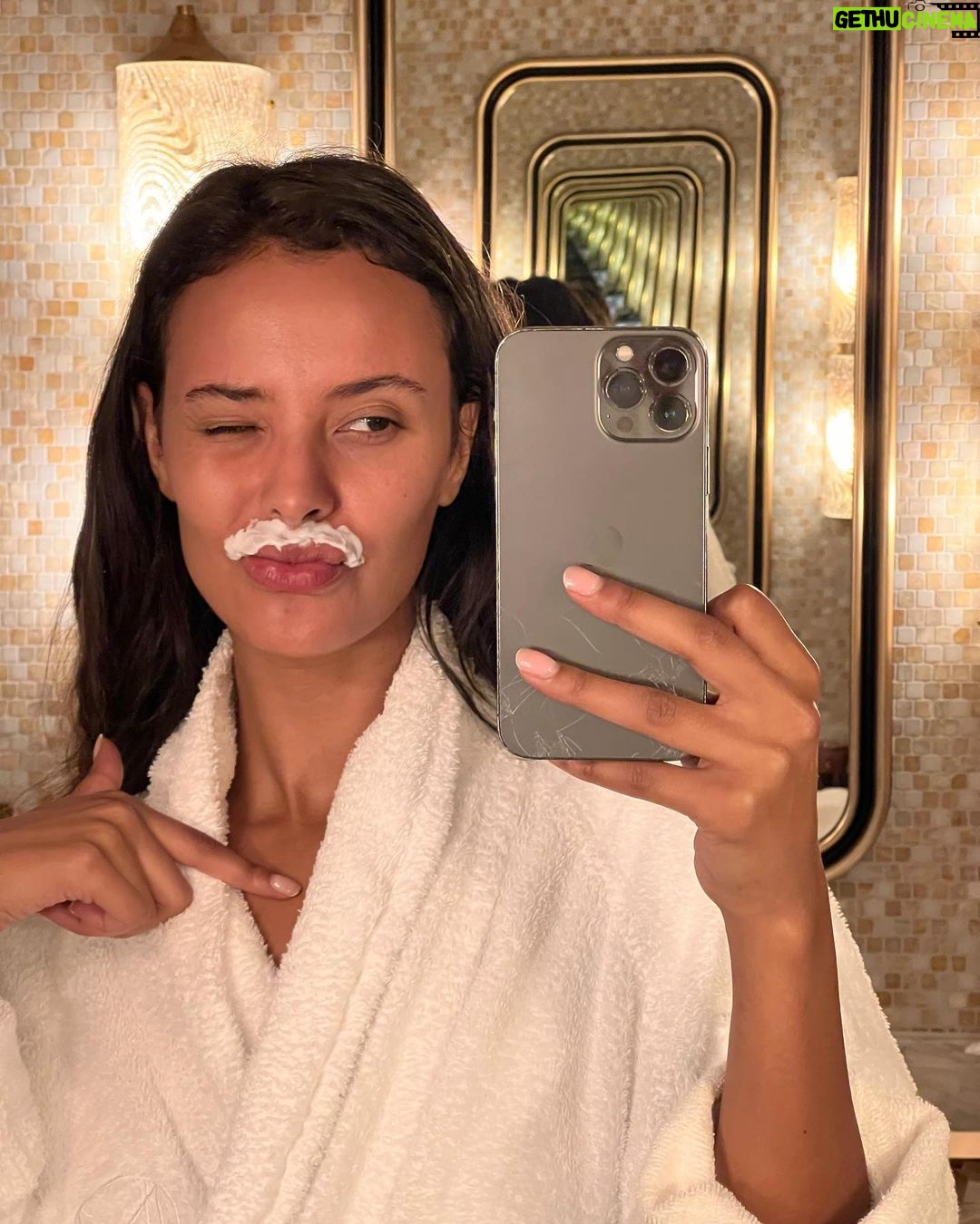 Maya Jama Instagram - Changed my hair ft Nair