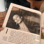 Maya Jama Instagram - Covergirl in my local 🥹 @britishvogue is out nowwww so overwhelmed with happiness and filled with love everytime you tag me in pics but seeing it in person is a bloody madness ! - there’s more pictures inside that arent online so I’ll leave it that way for now so you can go have a look 😅( featuring my nan looking confused & beautiful aunty too) ❤️