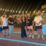 Maya Jama Instagram - It’s going downnnn tonight.. Entering the villa & here for all the drama as usual 😈 Mallorca