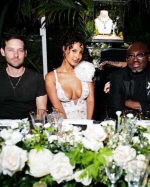 Maya Jama Instagram - suchhh a beautiful evening with @britishvogue