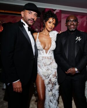 Maya Jama Instagram - suchhh a beautiful evening with @britishvogue