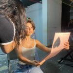 Mayan ElSayed Instagram - Director’s cut🎬 Makeup @makeupmariamfaroukk_ Hair @silviahairstyling Styled by @donyaelhamzawy Photographer @salmatarekzidan @studi0.7