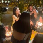 Mayan ElSayed Instagram – Youza’s bach dump👰‍♀️💋💨👩‍👩‍👧‍👧🩷✨