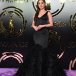 Mayan ElSayed Instagram – Can’t get over this💖
#joyawards

Styled by @yasminekenawi 
Dress @ramikadi 
Jewels @tiffanyandco 
Makeup @manargamilmakeupartist 
Hair @zam_zo12 Riyadh, Saudi Arabia