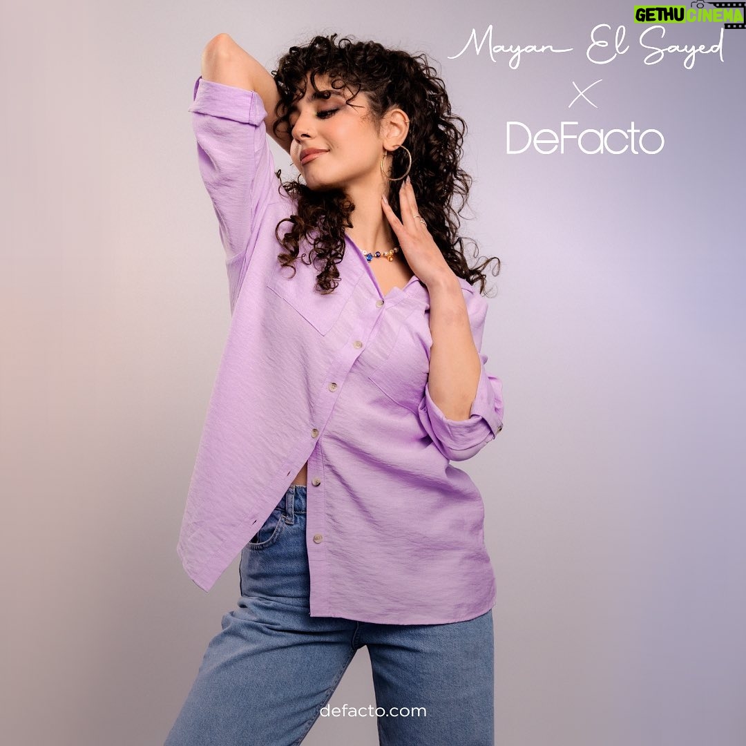 Mayan ElSayed Instagram - Mayan's DeFacto selections! 🤩 It's time to feel like a star 💫 Pick your favorites from DeFacto 💙#MayanElSayedxDeFacto اختيارات مايان المفضلة من Defacto حان الوقت للشعور بأنكِ نجمة 💫 اختر اللوك المفضل من Defacto 💙