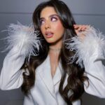 Mayan ElSayed Instagram – Can’t hear you over the volume of my hair☁️💗

Stylist: @yasminekenawi
Assistant Stylist: @faridahammouda
Makeup: @makeupmariamfaroukk_ 
Hair: @silviahairstyling 
Suit: @boutiquesamiia
Jewelry: @playniceaccessories
