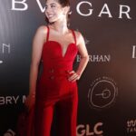 Mayan ElSayed Instagram – A night with @bulgari ✨
At @fashiondesigndistrict.fdd 
Congratulations @maigalal ♥️
@maisonpyramide 

Styled @bypoucyelshahawy 
Full outfit @elisabettafranchi @krisma_me 
Hair @mahmuod_abady_ @minakhamis
Pics @thecairozoom @scenehome