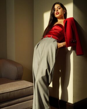 Mayan ElSayed Instagram - She’s a cherry on top🍒 

Stylist: @yasminekenawi
Outfit: @elisabettafranchi @krisma_me
Makeup: @shymaa_makeup 
Hair: @hairstyle_monnahh11 
Photographer: @abeerahmadph