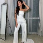Mayan ElSayed Instagram – For the love of white🤍
It’s Lily’s favorite color too👰🏻‍♀️ 
اطلالتي من العرض الخاص لفيلم #هاشتاج_جوزني 

قولولي هتتفرجوا عليه امتي؟🤩

Stylist: @yasminekenawi 
Outfit: @nadinemerabi
Jewelry: @noorashamsijewellery
Jewelry Curation: @ajourconsultancy 
Makeup: @makeupmariamfaroukk_ 
Hairstylist: @silviahairstyling