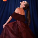 Mayan ElSayed Instagram - Cairo Drama Festival portraits♥️ Brought to you by @gossipsonline_ Photographer: @norayoussef_photography Art director: @sarabahaa1 Styled @bypoucyelshahawy Dress @bazzaalzouman Makeup @makeupmariamfaroukk_ Hair @mr.bishoo @alsagheersalons Jewelry @iramjewelry_