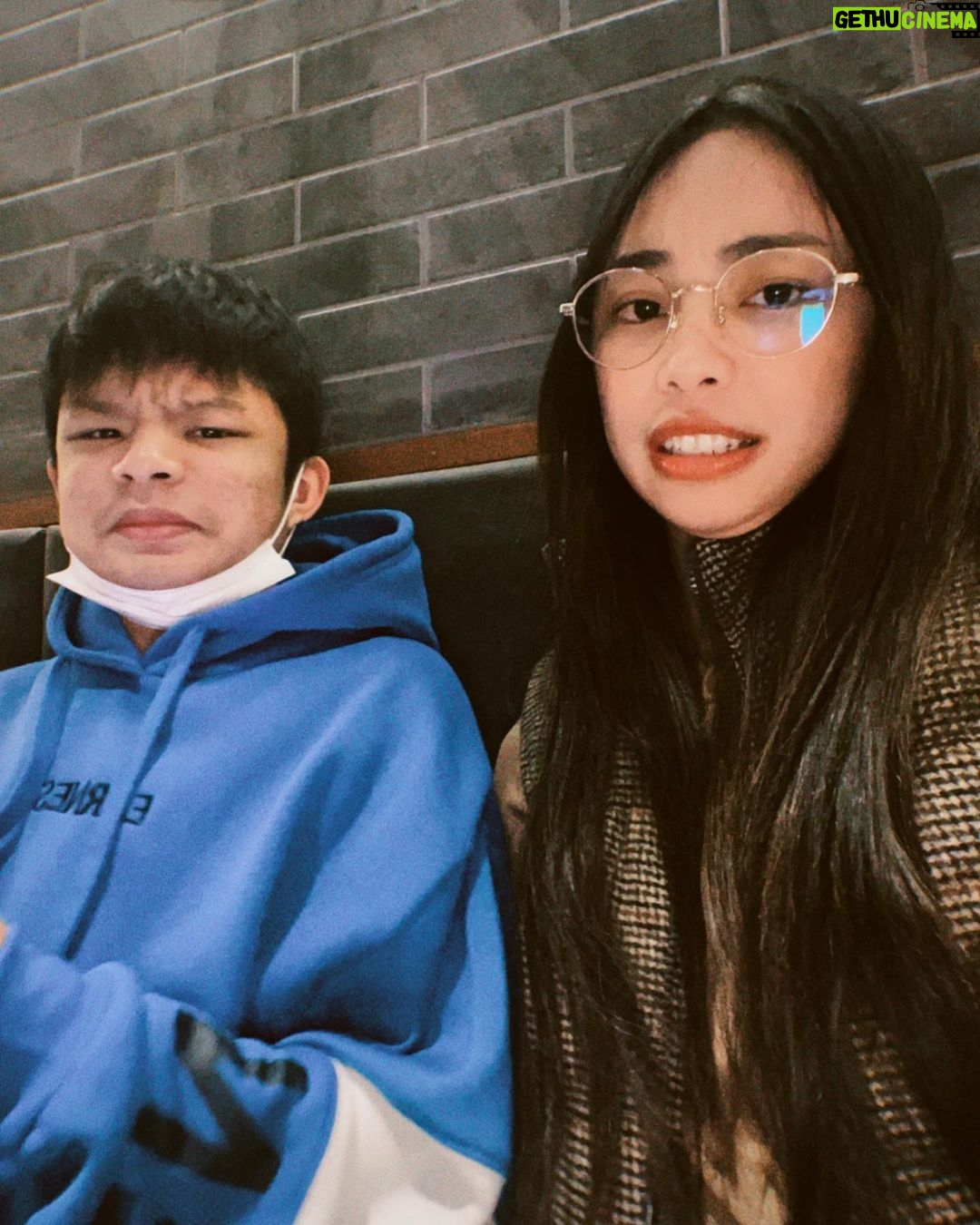 Maymay Entrata Instagram - Happy 14th birthday my forever baby brother kahit baby damulag na 🥹 mahal na mahal kita..