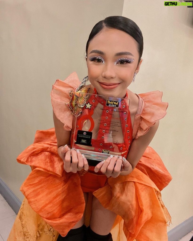 Maymay Entrata Instagram - Our first special award for “Amakabogera”, maraming salamat po PMPC star awards for music✨🥹 #AllPraisesToTheMostHigh
