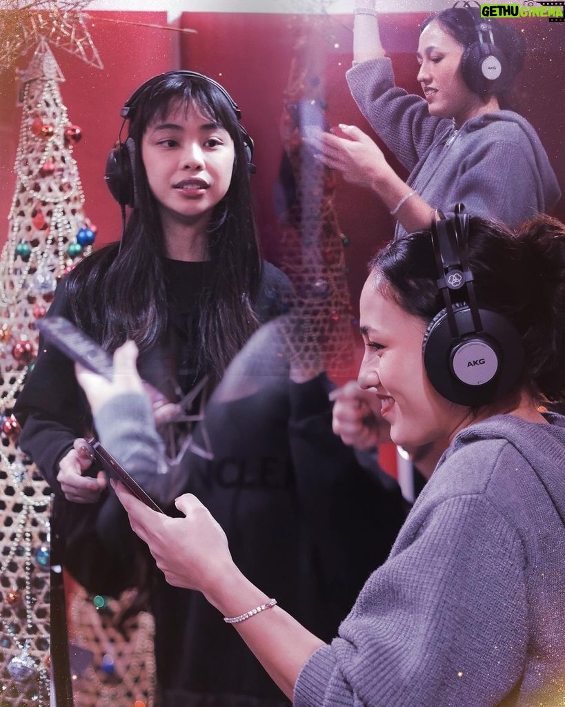 Maymay Entrata Instagram - Behind-the-scenes magic with the talented Ms. Maymay Entrata and the incredible Ms. Jade Riccio 🌟🎬 You’re in for a treat as talent meets coaching brilliance! Don’t blink or you might miss the magic unfold! @maymay @jadericcio_soprano #RMAStudioAcademy #MaymayEntrata #JadeRiccio #BTSRecording
