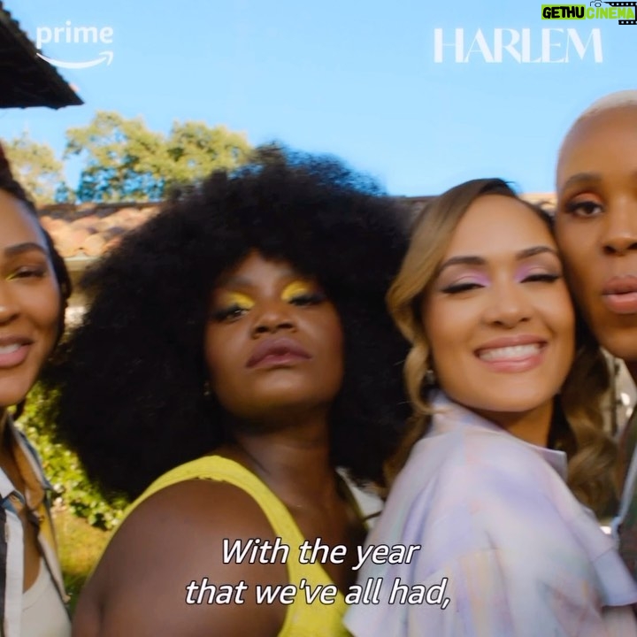 Meagan Good Instagram - Weee BAAACK! @HarlemOnPrime New twists, new love + new HEAT! 🔥 Baybeeee y’all ain’t ready for this one 👀❤️🔥 Harlem Season 2 premieres on @primevideo on February 3! #HarlemOnPrime” The countdown is on!!!