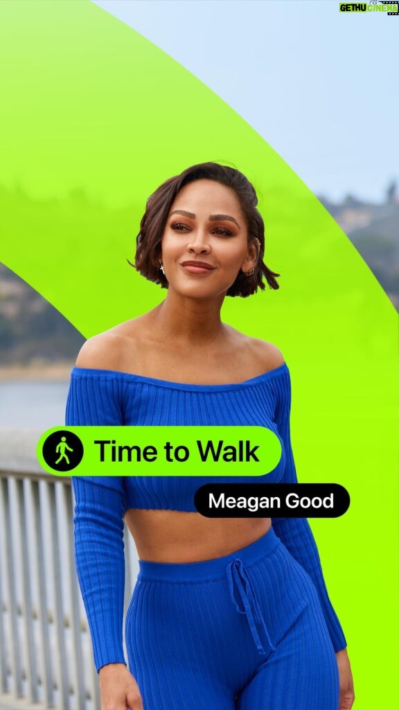Meagan Good Instagram - On screen, @meagangood shines in “Think Like A Man” and “Shazam!” Join her for a walk and #CloseYourRings as she discusses finding her spiritual path and practicing self-love and forgiveness. #TimeToWalk