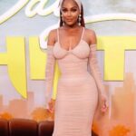 Meagan Good Instagram - DAYSHIFT 🩸 Pʀᴇᴍɪᴇʀᴇs TOMORROW ᴏɴ @NETFLIX ⚰️ Dress + Shoes | @dolcegabbana Earrings | @weishengparis Style | @philippeuter Make up | @makeupbyjmonroy Hair | @drkariwill