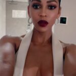 Meagan Good Instagram - Thank you to the CBC for having me 🥹 so much fun to host @SocialArchitectEvents with my Brother @larenztate 🤍 I love yall 🥹+ will always support the work ✊🏾+ appreciate the love 🙏🏾 Make up | ya girl 😌 Hair | @catrice_nicole_mckinney Styled | @philippeuter Dress | @galialahav Shoes + clutch | @alevimilano Jewelry | @levian_jewelry Headpiece | @adiba.official