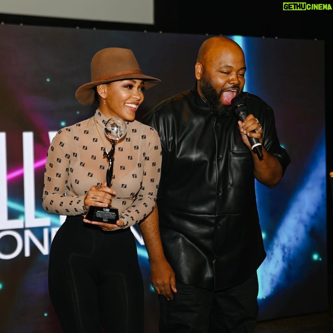 Meagan Good Instagram - There aren’t enough words to describe what last night was for me .. This past year I was hit with the most devastating low I never imagined .. and in the same breath; experiencing spiritual, personal and career highs that in all honesty I felt more comfortable & worthy just praying about ..and am mind-blown that they are manifesting 🙏🏾. Being honored last night touched my heart and soul to the core.. not because of any accolades of what I’ve achieved as an actress- but because of the covering & unconditional love I received. Last night wasn’t about what I’ve accomplished in my career -but rather “who I am” at the core of my being.. That covering & love is invaluable.. i’m humbled, thankful, grateful and my heart is so full … Thank you to every single person who came last night & sat in the audience to give me flowers. Thank you to every family member & friend who showed up for me .. Thank you to every single one of my castmates & work family (that’s transcended into family’family) that dropped everything to come & celebrate, cover, pour into, remind , love on and honor me. This season of life is so crazy and unexpected ..but the one thing I know for sure ? That I am loved ..and that what’s coming next? Is incredible .🙌🏾🙏🏾 Thank you @WatchAllBlk • @SheaMoisture • @MeleSkincare for sponsoring this event 🤎🙏🏾 Special “Thank You’s” to @IAmSteveJones + @HollywoodConfidential for always lifting me up in so much love & for putting this unforgettable night together 🙏🏾. And to my Cuzzo/Brother/Bestfriend @DijonTalton ; for being my biggest cheerleader, a safe place, loving me unconditionally and being the anchor to make this happen. But the biggest Thank You is to God .. Thanks for reminding me how loved I truly am. How worthy I am because “You” say so 🙏🏾.. and what big plans You have for this lil Kingdom kid 🙈 .. Thank You Lord 🤲🏾 📸 | @GiannaSnapped + @Nicolette.Carney 💄| @makeupbyjmonroy