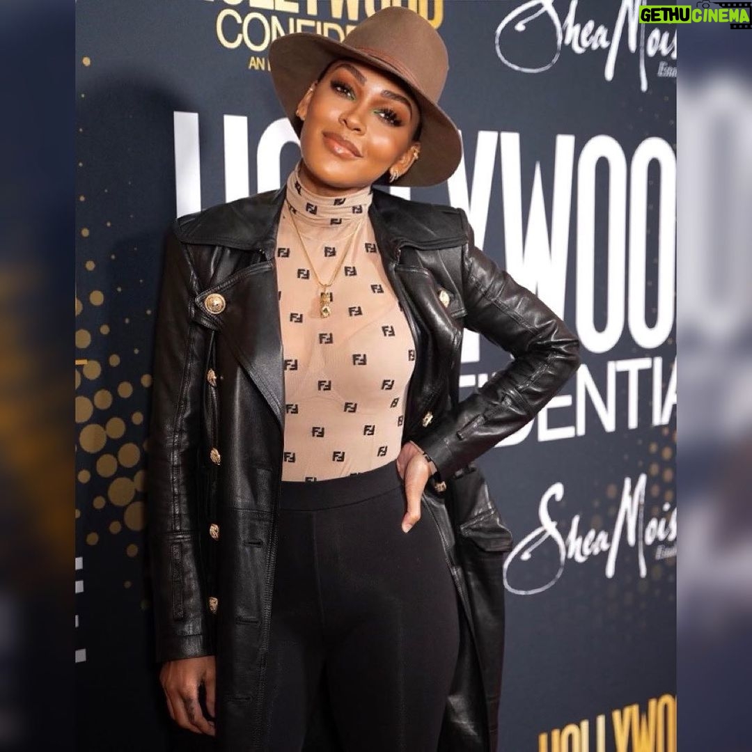 Meagan Good Instagram - There aren’t enough words to describe what last night was for me .. This past year I was hit with the most devastating low I never imagined .. and in the same breath; experiencing spiritual, personal and career highs that in all honesty I felt more comfortable & worthy just praying about ..and am mind-blown that they are manifesting 🙏🏾. Being honored last night touched my heart and soul to the core.. not because of any accolades of what I’ve achieved as an actress- but because of the covering & unconditional love I received. Last night wasn’t about what I’ve accomplished in my career -but rather “who I am” at the core of my being.. That covering & love is invaluable.. i’m humbled, thankful, grateful and my heart is so full … Thank you to every single person who came last night & sat in the audience to give me flowers. Thank you to every family member & friend who showed up for me .. Thank you to every single one of my castmates & work family (that’s transcended into family’family) that dropped everything to come & celebrate, cover, pour into, remind , love on and honor me. This season of life is so crazy and unexpected ..but the one thing I know for sure ? That I am loved ..and that what’s coming next? Is incredible .🙌🏾🙏🏾 Thank you @WatchAllBlk • @SheaMoisture • @MeleSkincare for sponsoring this event 🤎🙏🏾 Special “Thank You’s” to @IAmSteveJones + @HollywoodConfidential for always lifting me up in so much love & for putting this unforgettable night together 🙏🏾. And to my Cuzzo/Brother/Bestfriend @DijonTalton ; for being my biggest cheerleader, a safe place, loving me unconditionally and being the anchor to make this happen. But the biggest Thank You is to God .. Thanks for reminding me how loved I truly am. How worthy I am because “You” say so 🙏🏾.. and what big plans You have for this lil Kingdom kid 🙈 .. Thank You Lord 🤲🏾 📸 | @GiannaSnapped + @Nicolette.Carney 💄| @makeupbyjmonroy