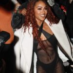 Meagan Good Instagram - Thank you for having AND dressing me @laquan_smith 😱🥰 . I had the best evening and the new collection is Divineee !!! 📸 | @chrishnaphotography 😎 | @philippeuter 👡| @giuseppezanotti 💄| @jorge__monroy 💈| @bagoddess