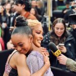 Meagan Good Instagram - One of my favorite characters that I get the honor of playing. This little nugget when she gets her superhero powers 💜 Here’s to the #Shazamily 😌 I love y’all! #DarlaDudley 💜⚡️ This is hands down the funniest Family superhero movie you will see! @ShazamMovie in theaters NOW🍿!