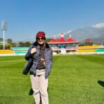 Meera Nandan Instagram - 10 points for correctly guessing the stadium🤪 #newthings #allthingslove #happiness #favourite #positivevibes #india #allsmiles😊