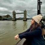 Meera Nandan Instagram - Casually posing next to the Tower bridge 🌉 #londonbridge #towerbridge #london #throwback #backtoreality #missing #christmasinlondon🇬🇧 #2023 #happiness #allheart #instagood Tower Bridge
