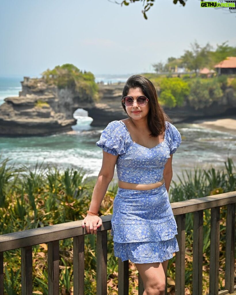 Meera Nandan Instagram - Some pictures from Bali that never made it to the gram 🤍 #bali #throwback #heart #lovebali #blue #instagood #positivevibes #wednesday #temples #strolls