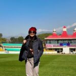 Meera Nandan Instagram - 10 points for correctly guessing the stadium🤪 #newthings #allthingslove #happiness #favourite #positivevibes #india #allsmiles😊
