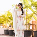 Megha Akash Instagram - •🩷• Styled by: @theresa.shalini Outfit : @aaral___ Earring & ring : @amrapalijewels @amethystchennai Ring : @mykreshya Footwear: @taaramitraofficial Muah : @salomidiamond @raisedbrowsbybhavani @teamdiamondartistry Photography: @prachuprashanth #styledbyShalz #vadakkupattiramasamy
