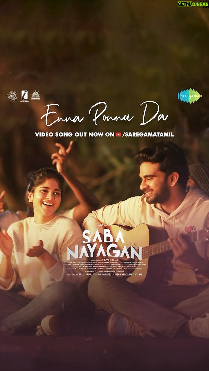 Megha Akash Instagram - The Stunning #EnnaPonnuDa Video Song from #SabaNayagan is Out Now!ππΆ πLink in Story A @leon.james Musical ποΈ#AjayJameson βπ»@gkb.lyrics @ashokselvan @karthikahp @meghaakash @chandini.chowdary @karvig @sathish_pro @leelavathi_kumar @icinema21 @clearwater_films @the_cuts_maker