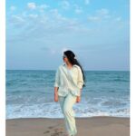 Megha Akash Instagram - Sandy toes, sun-kissed nose 💛