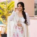 Megha Akash Instagram - •🩷• Styled by: @theresa.shalini Outfit : @aaral___ Earring & ring : @amrapalijewels @amethystchennai Ring : @mykreshya Footwear: @taaramitraofficial Muah : @salomidiamond @raisedbrowsbybhavani @teamdiamondartistry Photography: @prachuprashanth #styledbyShalz #vadakkupattiramasamy