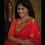 Megha Akash Instagram - 🪔 ✨ Jewellery @kalyanjewellers_official 😍 Saree: @storiesinsilk Photography : @irst_photography #ad #traditional #saree