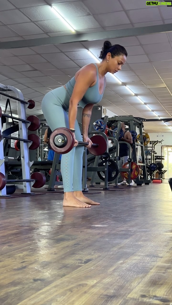 Megha Gupta Instagram - “Train insane or remain the same” I feel like the word Badass gets a lot of hate. Like we are not supposed to say that we want to be a bad ass. It simply means become the best version of you. To become a true “badass,” you must embrace your inner strength and believe wholeheartedly in your abilities. Prioritize your physical fitness and mental resilience, as these will fortify you against life’s challenges. Cultivate independence, practice assertiveness, and continually develop your skills and expertise. Show compassion and empathy, and let your integrity guide your actions. Being a “badass” isn’t about being aggressive, but about being authentic, resilient, and unyielding in the pursuit of your goals. Embrace your journey with courage and determination, and let your unwavering commitment to your values light the way forward. You should follow someone for their authenticity, not their authority. Bet on yourself, go all in, on yourself. megha Shot by, edited by and I’m trained by @shubh__oo1 Wearing @spiritualgangster #monday #mondaymotivation #fitness #muscle #health #healing #heal #protein #strengthtraining #gymlife #gym #goa #india #ootd