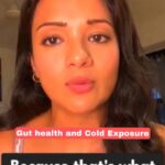 Megha Gupta Instagram - why I swear by cold exposure. It isn’t for everyone all the time. Women in their luteal and menstrual phase should avoid it. At the same time, it has way too many benefits to not do it other times. Just like breathwork and mindful meditation, cold exposure calms our mind by distracting it and refocusing it on other factors. It also lowers our heart rate, allowing us to be calmer and, therefore, less anxious. I feel great after my morning cold dip and these days it’s primarily to take care of my muscle recovery. That, that it’s doing great for my skin is an added benefit. Here is a snippet from the time when @anees.merchant had me over on his podcast. Hope this information helps, breathe well, megha #coldexposure #coldplunges #podcast #icebath #india #goa #coldtherapy #cold #knowledge #information #health #wellness #heal #ootd #muscle #fitness #fit #skincare #skin #instagram #mood #meghagupta