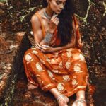 Megha Gupta Instagram - . The Divine Masculine wants to protect and provide. The Divine Feminine wants to nurture and birth. He is consciousness, She, the Universe. He is the sky, She, the weather. Feminine Energy Allows us to turn within and examine the looping patterns that our wounding causes us to repeat. She shows us how we have been neglecting our truth and guides us toward living from our hearts. Masculine Energy Provides us with the will, drive, and strength to exit these patterns of wounding. He takes us by the hand and encourages us to release whatever is not in our best interest and to instead claim our destiny. When they come together in union, these energies bring us freedom. The Balance is beautiful. Shot by the amazing @sanjeevkumarphotography Look brought together by @chocolate_wiggle #divinemasculine #divinefeminine #tribal #nurture #nature #consciousness #universe #yinyang #ShivShakti #indian #india #meghagupta #ootd #tribaljewellery