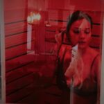 Megha Gupta Instagram - I may look okay but deep down I was thinking about samosa and ghevar 🤌🏻 You get me the ghevar and I’ll get you the sauna. Deal ?