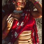 Megha Gupta Instagram - मीरा जोगन || 📷 @sanjeevkumarphotography @sanjeev_kumar_bir MUA @chocolate_wiggle #Sunday #indian #tribal #ancient #tribaljewellery #ootd #red #insta #India #saree #insta #Mira #MeghaGupta