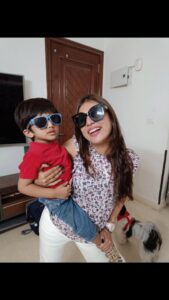 Meghana Raj Instagram - Happy Birthday my baby girl!!! Finally cld upload u and Raayan bringing the roof down with ur dance moves!! Love u nachukka! 😍