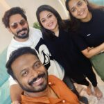 Meghana Raj Instagram - @tatsamatadbhava in MALAYALAM ! Watch it at a theatre near u! ❤️ my dearest @ananyahere thank u for hosting us! 😘 as always love u kerala and missed being there!