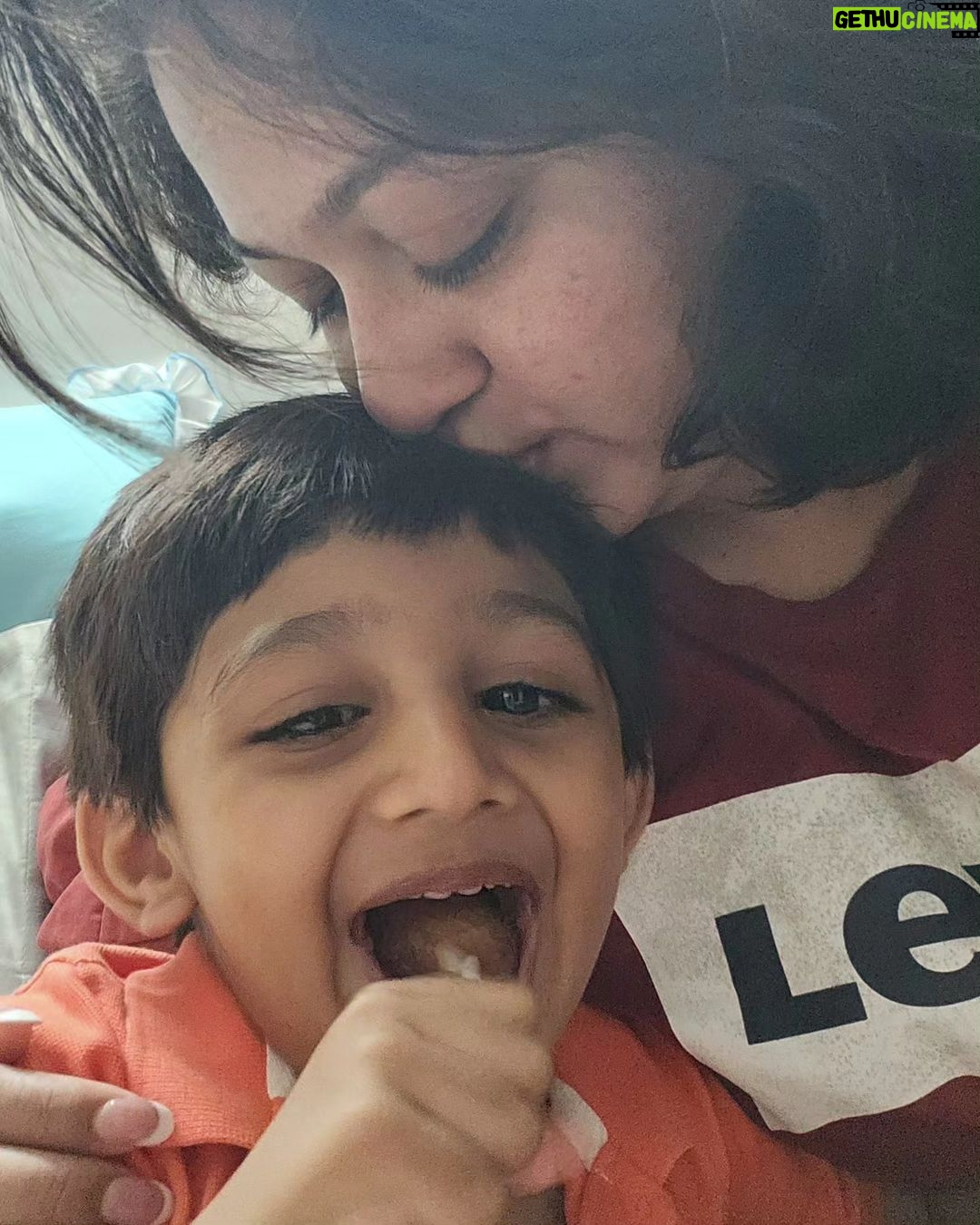 Meghana Raj Instagram - My life 😍 Happy Birthday Kandha! Kuttimama's kutti paapa 😍 🧿