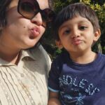 Meghana Raj Instagram - My life 😍 Happy Birthday Kandha! Kuttimama's kutti paapa 😍 🧿