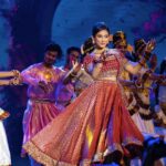 Mehazabien Chowdhury Instagram - @safiya_sathi apu's incredible talent shone through as she skillfully crafted this stunning traditional outfit for my dance performance at the 2022 Meril Prothom Alo Awards in record time. I had envisioned something in Katan, and she transformed my vague idea into a splendid reality. This maroon lehenga perfectly complements the song, and I'm very grateful for her efforts. Thank you ♥️