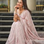 Mehazabien Chowdhury Instagram - "Roses are red, violets are blue, today's all about pink and conquering what's due! Wardrobe: @nibir_fashion Pc: @zutons_snapshoot