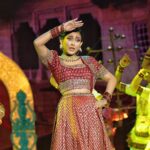 Mehazabien Chowdhury Instagram - @safiya_sathi apu's incredible talent shone through as she skillfully crafted this stunning traditional outfit for my dance performance at the 2022 Meril Prothom Alo Awards in record time. I had envisioned something in Katan, and she transformed my vague idea into a splendid reality. This maroon lehenga perfectly complements the song, and I'm very grateful for her efforts. Thank you ♥️