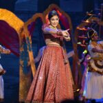 Mehazabien Chowdhury Instagram - @safiya_sathi apu's incredible talent shone through as she skillfully crafted this stunning traditional outfit for my dance performance at the 2022 Meril Prothom Alo Awards in record time. I had envisioned something in Katan, and she transformed my vague idea into a splendid reality. This maroon lehenga perfectly complements the song, and I'm very grateful for her efforts. Thank you ♥️