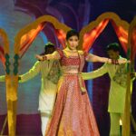 Mehazabien Chowdhury Instagram - @safiya_sathi apu's incredible talent shone through as she skillfully crafted this stunning traditional outfit for my dance performance at the 2022 Meril Prothom Alo Awards in record time. I had envisioned something in Katan, and she transformed my vague idea into a splendid reality. This maroon lehenga perfectly complements the song, and I'm very grateful for her efforts. Thank you ♥️