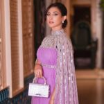 Mehazabien Chowdhury Instagram - Appreciation post 💜 Team @meherofficials has poured months of hard work, creativity, and dedication into crafting my Red carpet attire. The result was nothing short of spectacular, and it exceeded all my expectations. @samina_sara.official , your talent and commitment to perfection have left me in awe. But a Red carpet look is not complete without the perfect makeover, and this is where the incredible Samia Apu from @signature.look.by.samia comes in. Samia Apu, you are a true artist! Your skill in enhancing my features and complementing Sara's stunning creation was exceptional. You made me feel like a star, and I can't thank you enough. Photography: @syedshahewar.hussain.7